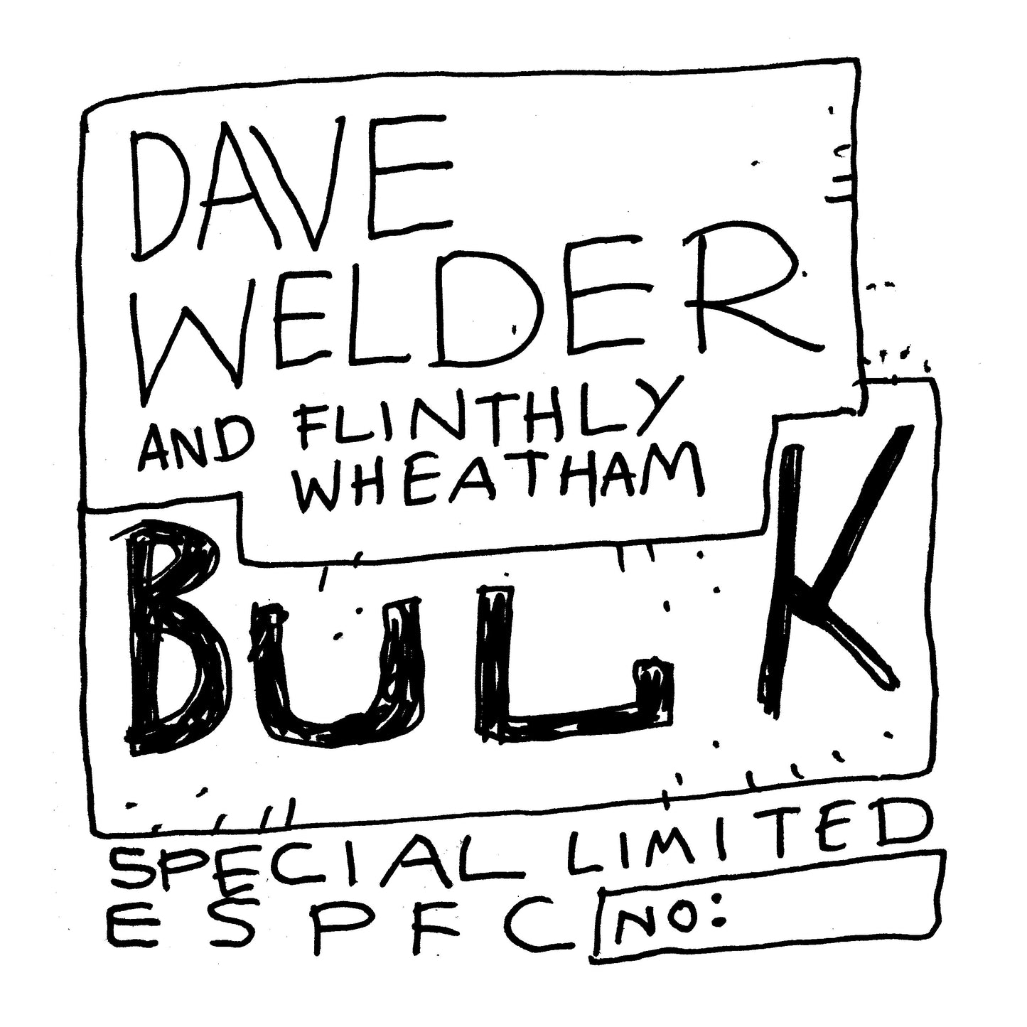 DAVE WELDER - BULK Soundtrack - ESPFC Limited edition numbered CD Digipak