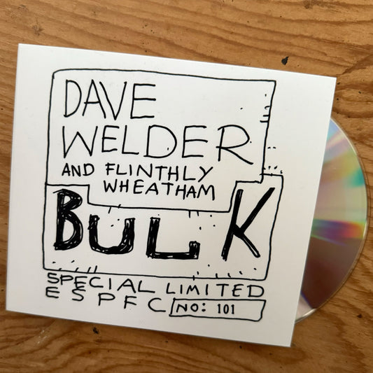 DAVE WELDER - BULK Soundtrack - ESPFC Limited edition numbered CD Digipak